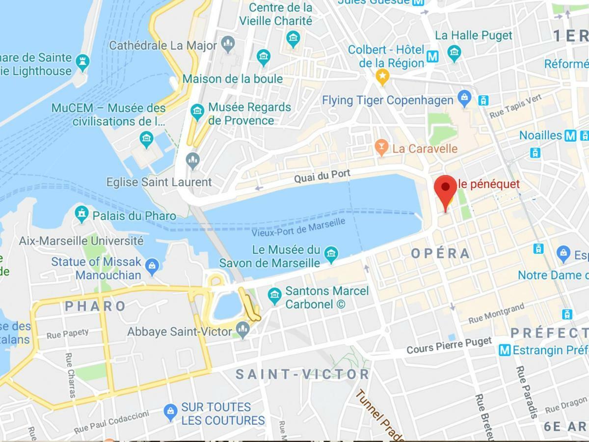 Le Penequet : L'Appartement Du Vieux Port ☺ Marseille Ngoại thất bức ảnh